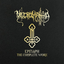 the album cover for Necromantia - Epitaph: The Complete Worx (Blk) (Box) [Colored Vinyl]
