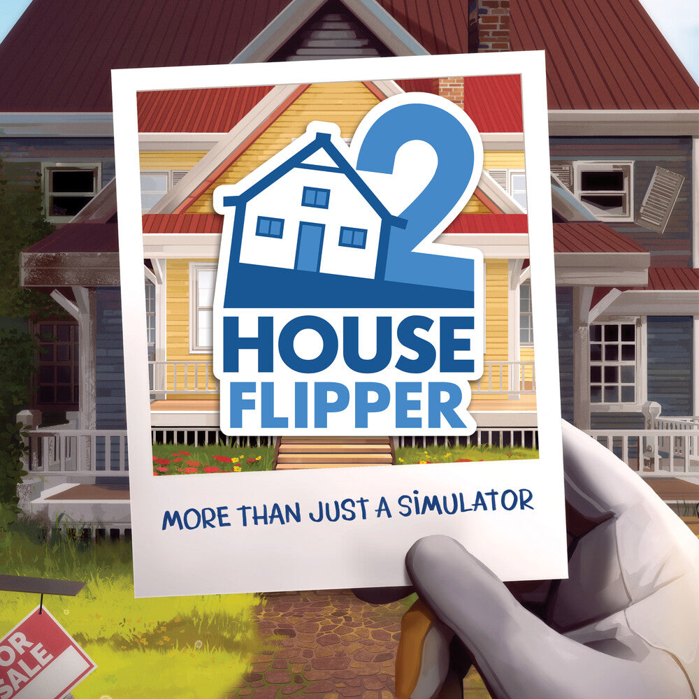 the album cover for House Flipper 2 - O.S.T. (Colv) (Wht) (Rmst) - House Flipper 2 - O.S.T. [Colored Vinyl] (Wht) [Remastered]