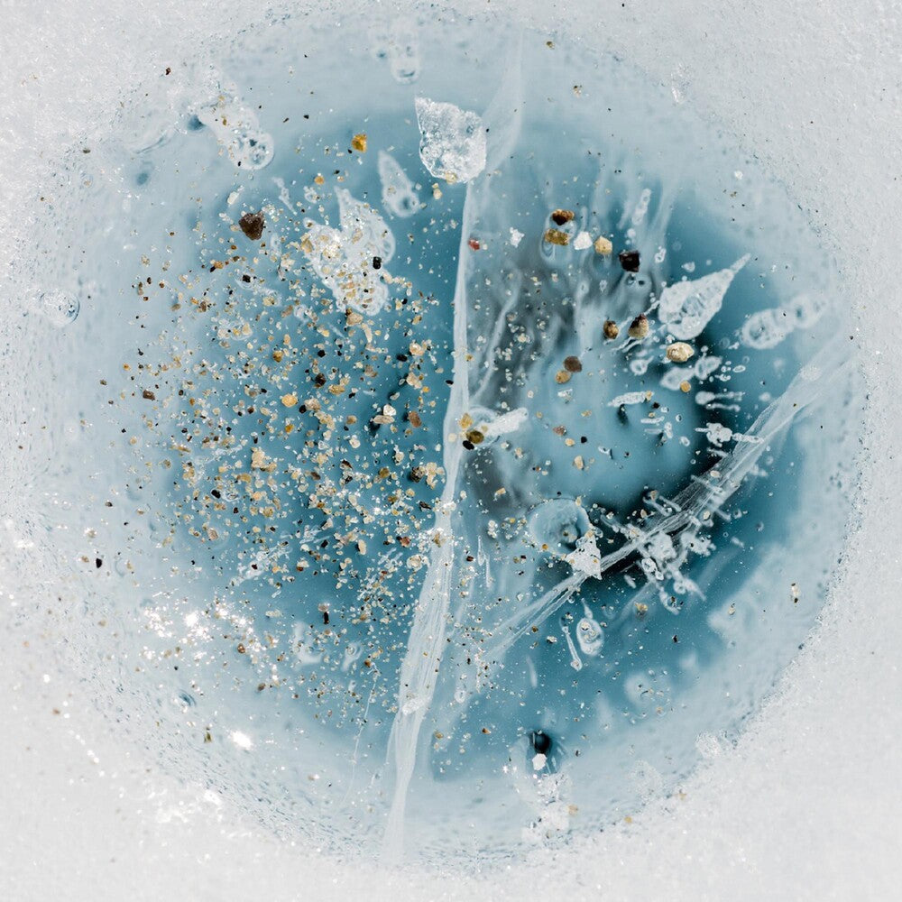 the album cover for Manu Delago - Snow From Yesterday [Clear Vinyl] [Limited Edition]