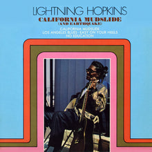 the album cover for Lightnin Hopkins - California Mudslide (And Earthquake) (Mod)