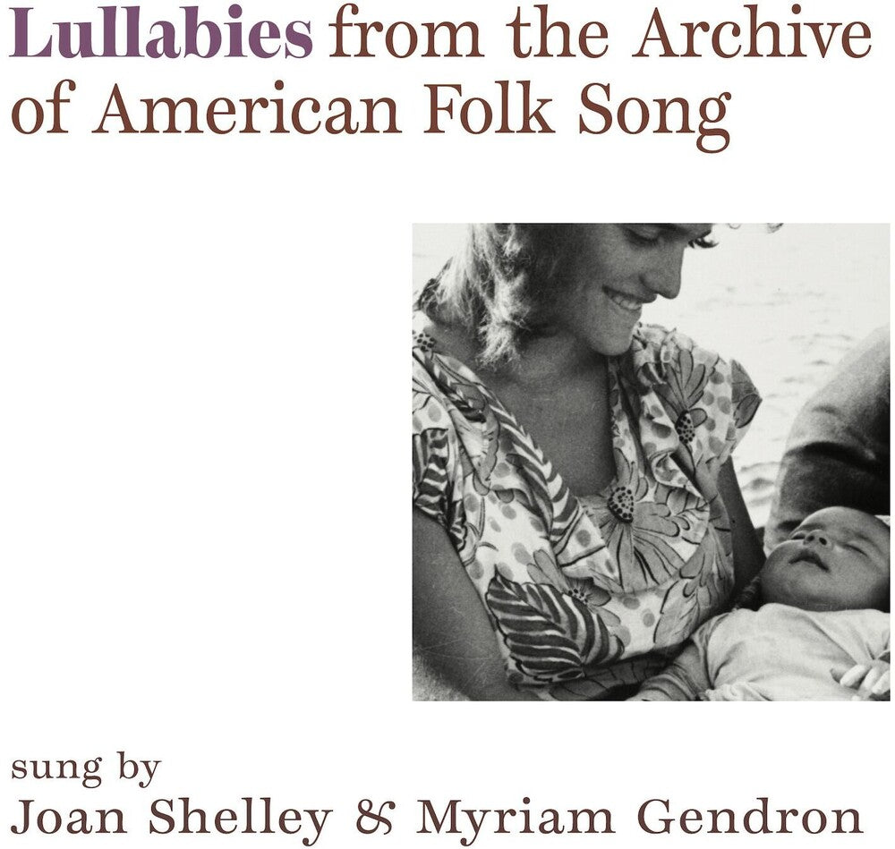 the album cover for Joan Shelley  / Gendron,Myriam - Lullabies From The Archive Of American Folk Song