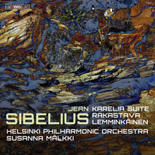 the album cover for Sibelius / Helsinki Philharmonic Orchestra - Karelia Suite Rakastava Lemminkainen (Hybr)