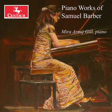 the album cover for Barber / Gill / Salazar - Piano Works Of Samuel Barber