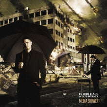 the album cover for Double A.B. & Dub Sonata - Media Shower