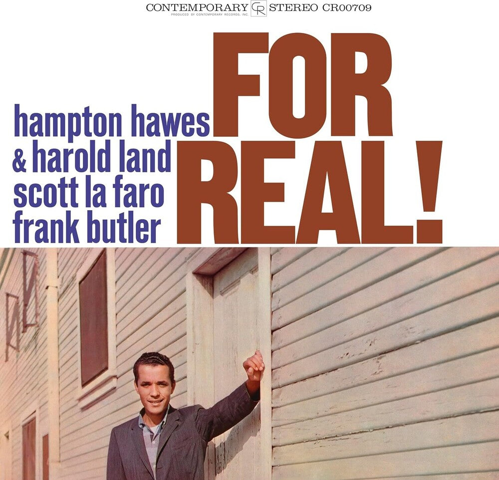 Hampton Hawes - For Real! [Contemporary Records Acoustic Sounds Series LP] Vinyl Record