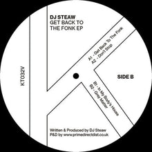 the album cover for DJ Steaw - Get Back To The Fonk