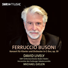the album cover for Gielen / Busoni / Lively - Piano Concerto Op. 39