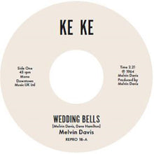 the album cover for Davis, Melvin - Wedding Bells / It's No News