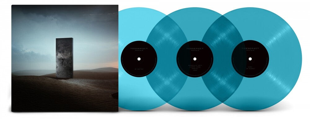 the album cover for TesseracT - Portals - Limited Edition Curacao Blue 3LP Vinyl