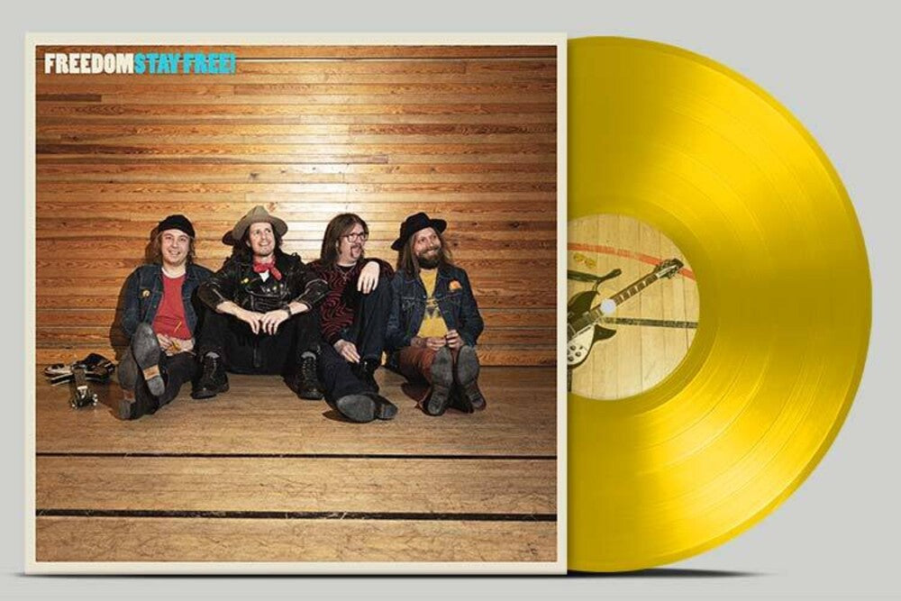 the album cover for Freedom - Stay Free! - Sun Yellow