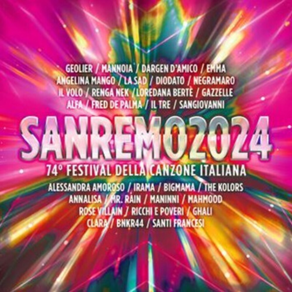 the album cover for Sanremo 2024 / Various - Sanremo 2024 / Various (Ita)