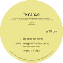 the album cover for Fernando - I Got, She's Got (Blk) (Ep)