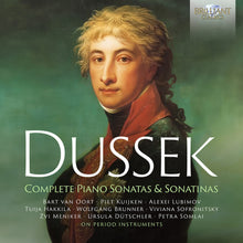 the album cover for Dussek / Kuijken / Lubimov - Complete Piano Sonatas & Sonatinas