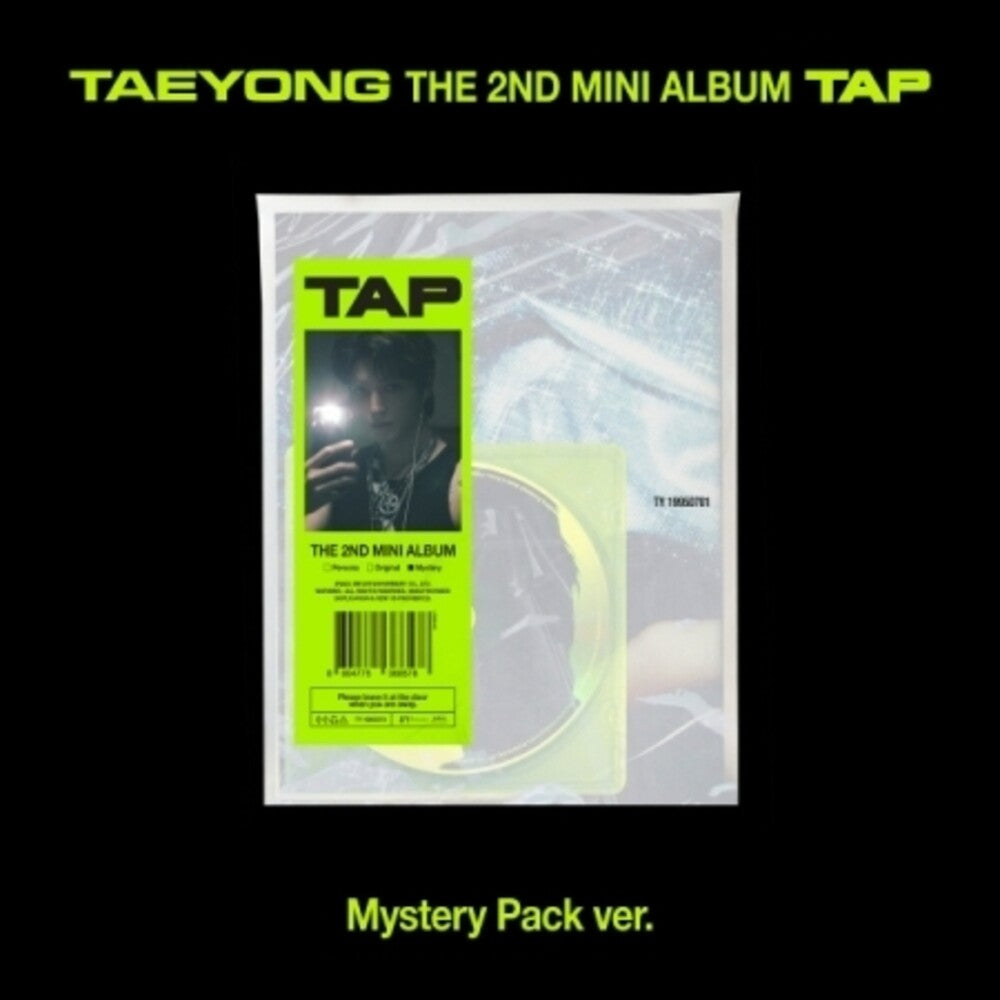the album cover for TAEYONG - Tap - Mystery Pack (Phob) (Wmag) (Asia)