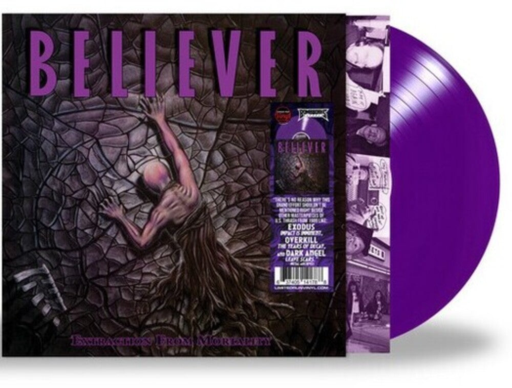the album cover for Believer - Extraction From Mortality