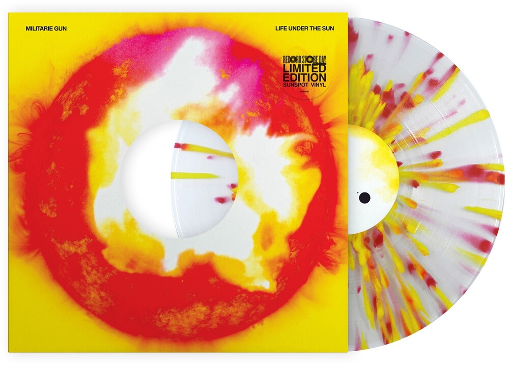 the album cover for Militarie Gun - Life Under The Sun (Ep) [Record Store Day] 