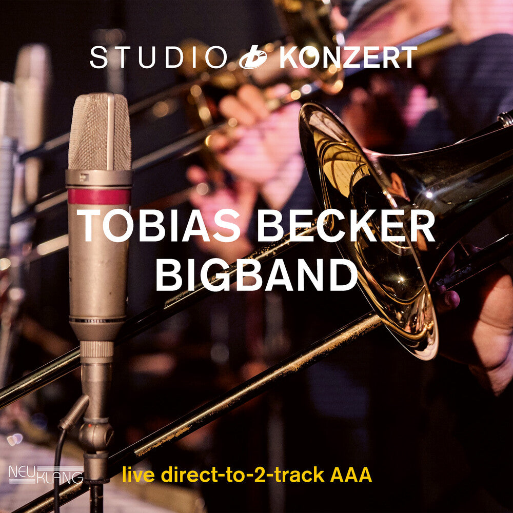 the album cover for Becker, Tobias - Studio Konzert