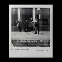 the album cover for Bill Orcutt  Guitar Quartet - Four Guitars Live