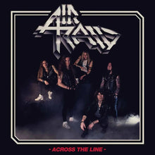 the album cover for Air Raid - Across The Line