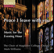 Beach / Gibbons - Peace I Leave With You Music For The Evening Hour [CD]