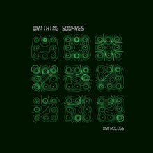 the album cover for Writhing Squares - Mythology (Blk)