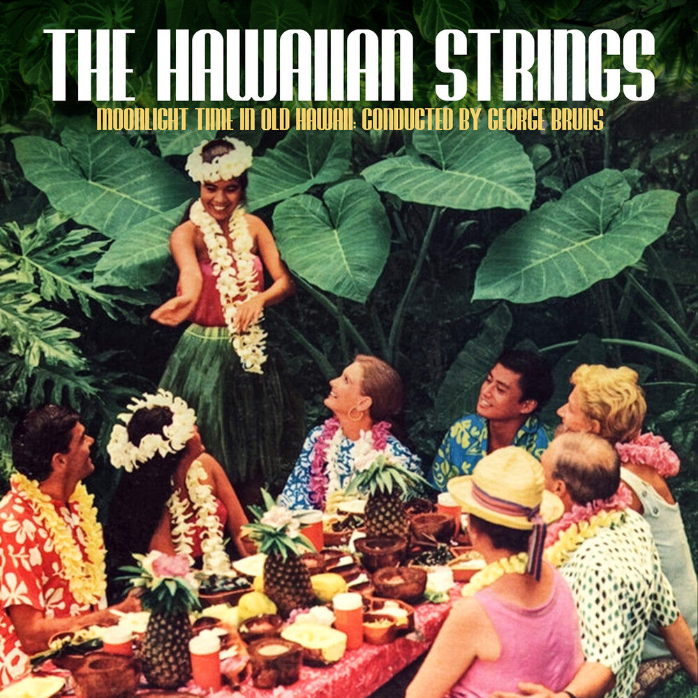 the album cover for Hawaiian Strings - Moonlight Time In Old Hawaii (Mod)