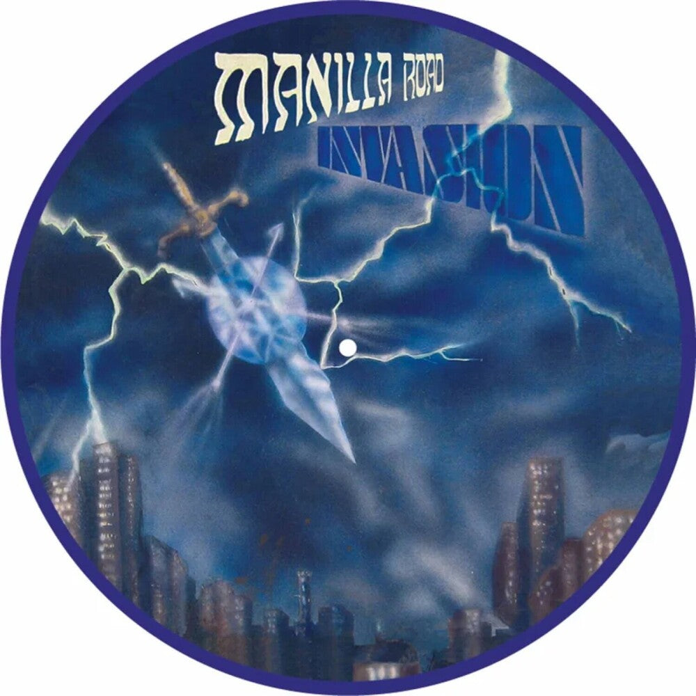 the album cover for Manilla Road - Invasion (Pict)