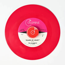 the album cover for Splendids & Eamon - Cry Baby Cry / Blame My Heart [Colored Vinyl] (Red) (Can)