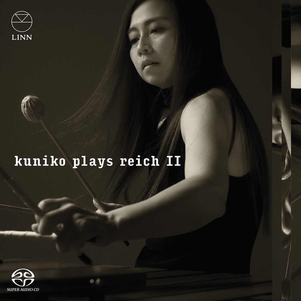 the album cover for Reich / Kuniko - Kuniko Plays Reich Ii