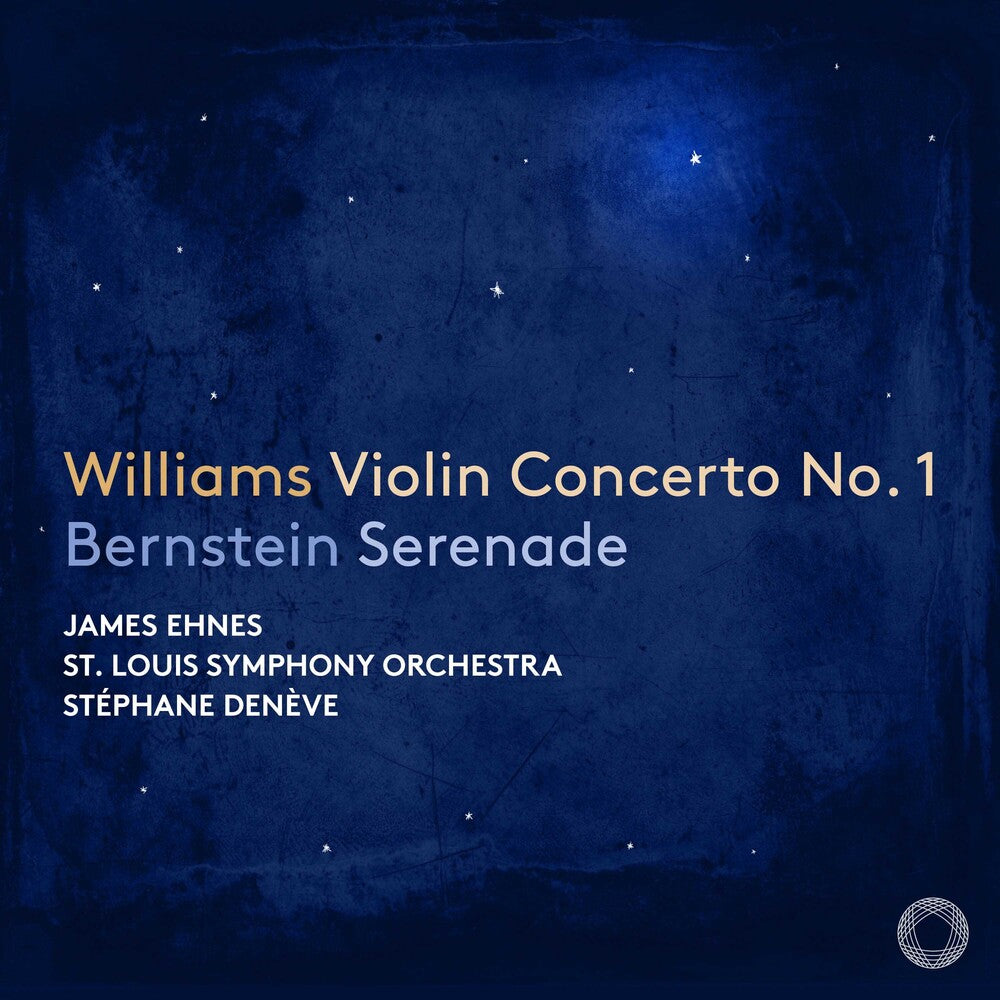 the album cover for Bernstein / Williams / Saint Louis Symphony - Violin Concerto No. 1 Bernstein: Serenade