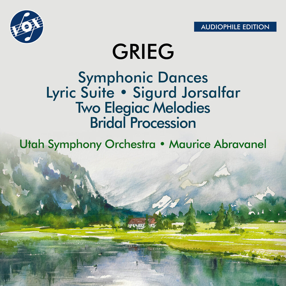 Grieg / Abravanel / Utah Symphony Orchestra - Symphonic Dances Op. 64 Bridal Procession [CD]