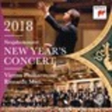 the album cover for Riccardo Muti / Wiener Philharmoniker - New Year's Concert 2018 / Neujahrskonzert 2018