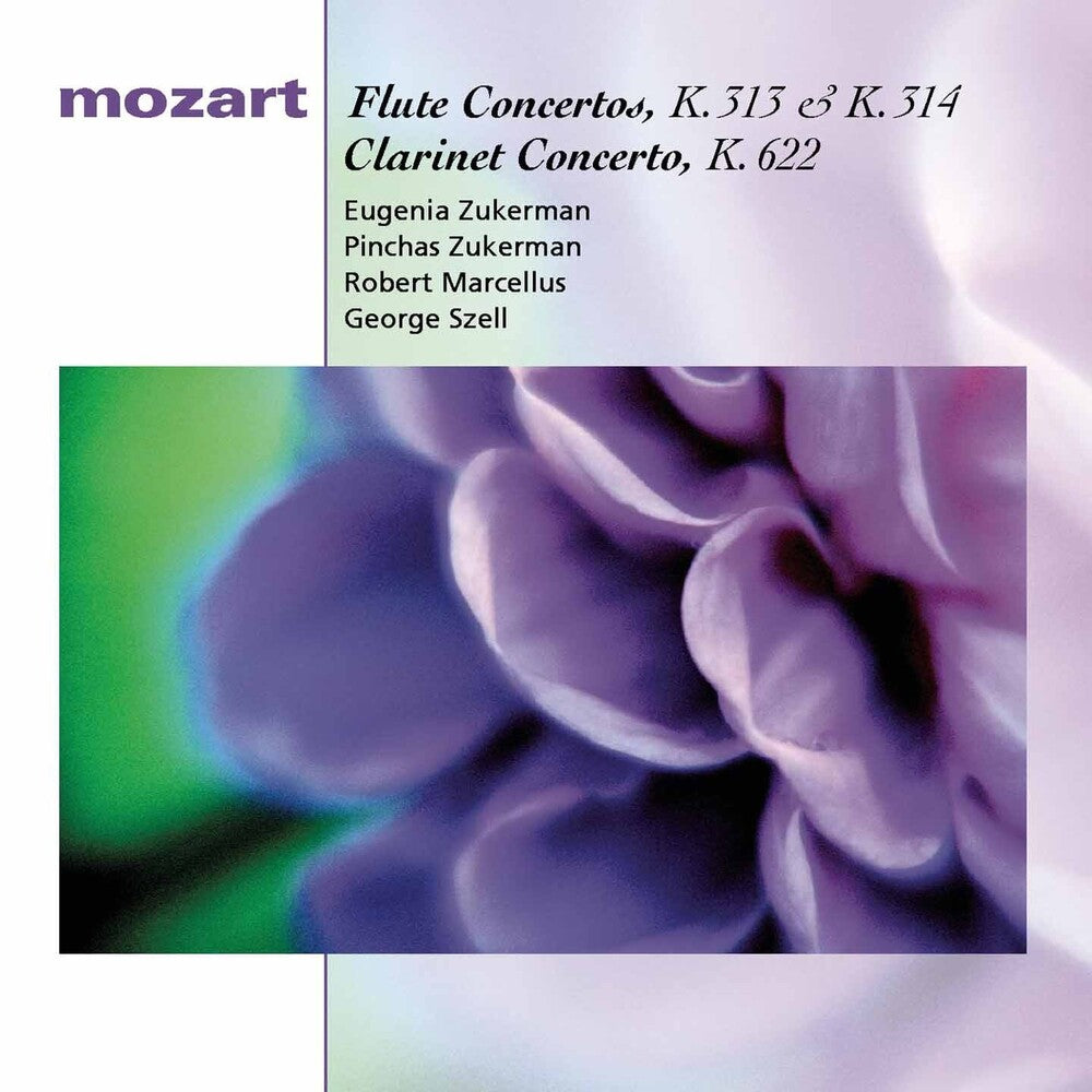 Mozart / Zukerman / Szell / Marcellus - Flute Concertos Music CD