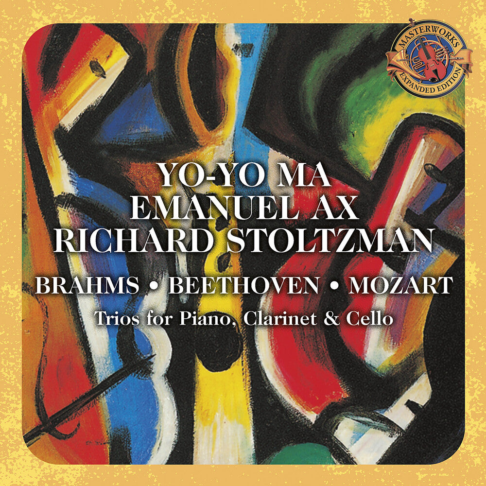 the album cover for Emanuel Ax - Trios For Piano Clarinet & Cello (Bonus Tracks)