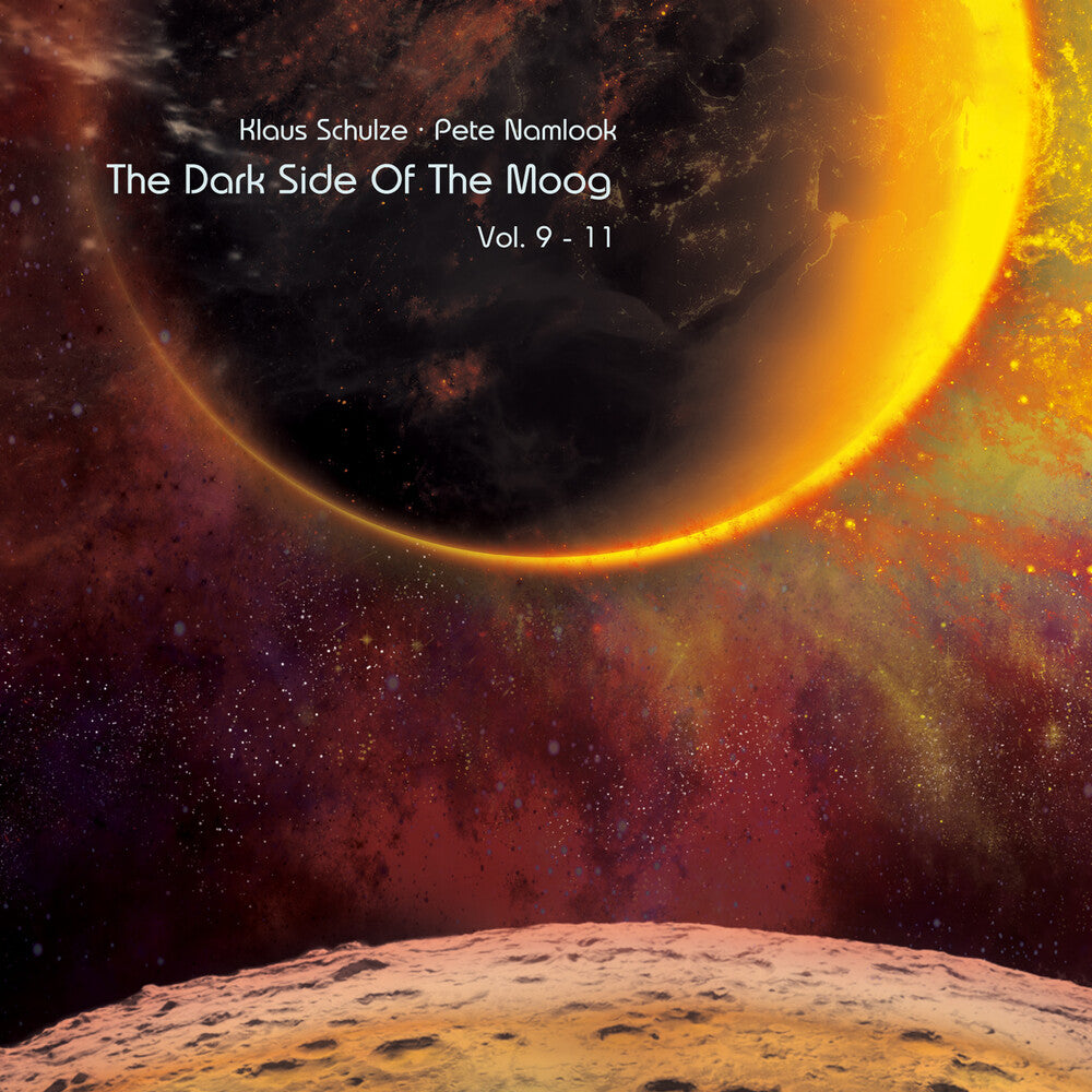 the album cover for Klaus Schulze  / Namlook,Pete - Dark Side Of The Moog Vol. 9-11