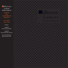 the album cover for Ultravox - Lament (Deluxe Edition): Limited 40th Anniversary