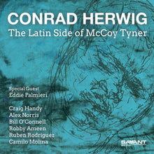 the album cover for Conrad Herwig - Latin Side Of Mccoy Tyner