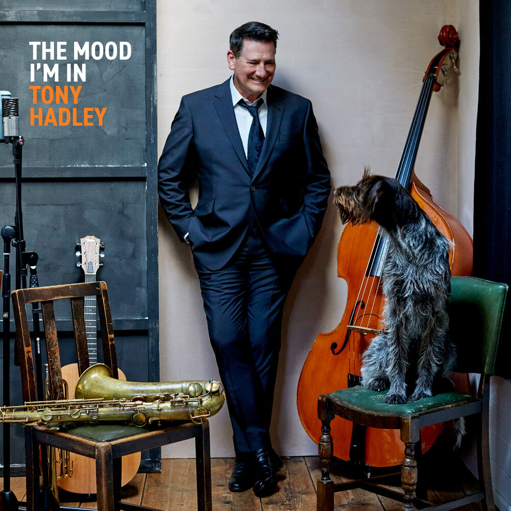 the album cover for Tony Hadley - Mood I'm In - 180gm Blue Vinyl