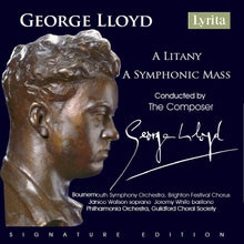 the album cover for George Lloyd - Litany & A Symphonic Mass