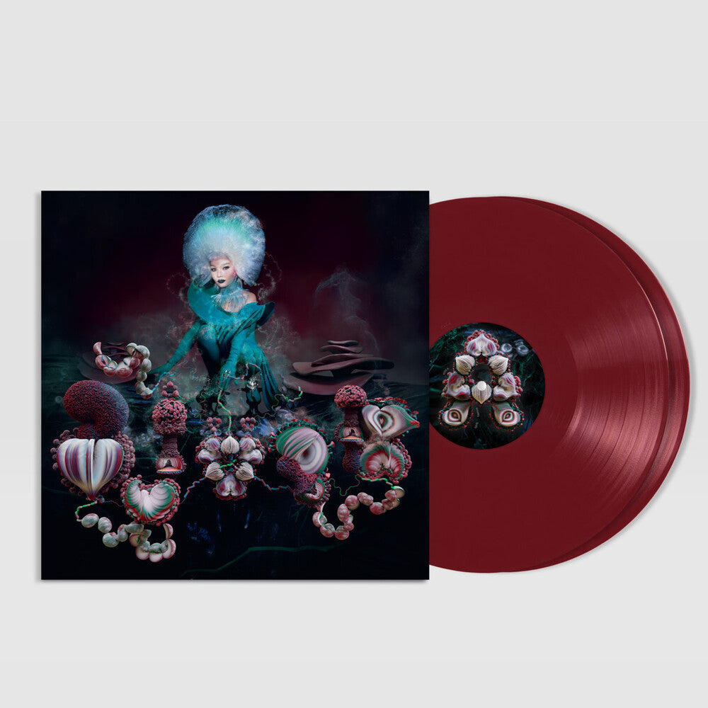 the album cover for Bjork - Fossora (Burg) [Colored Vinyl] (Uk)