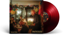 the album cover for Donovan Woods - THINGS WERE NEVER GOOD IF THEY'RE NOT GOOD NOW [Red LP]