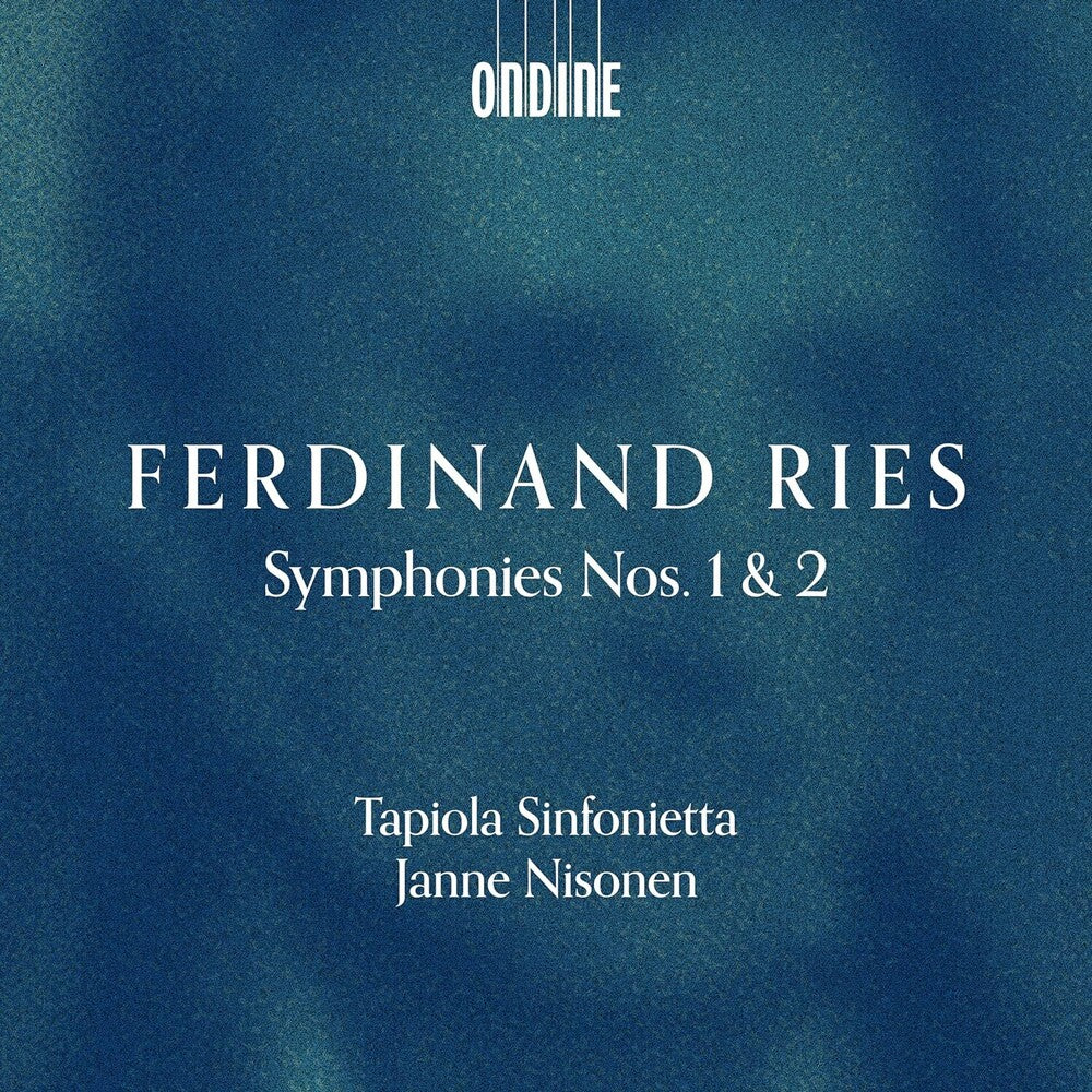 the album cover for Ries / Tapiola Sinfonietta - Symphonies Nos. 1 & 2