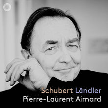 the album cover for Schubert / Aimard - Landler