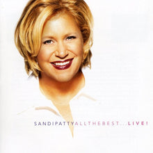 the album cover for Sandi Patty - All The Best... Live