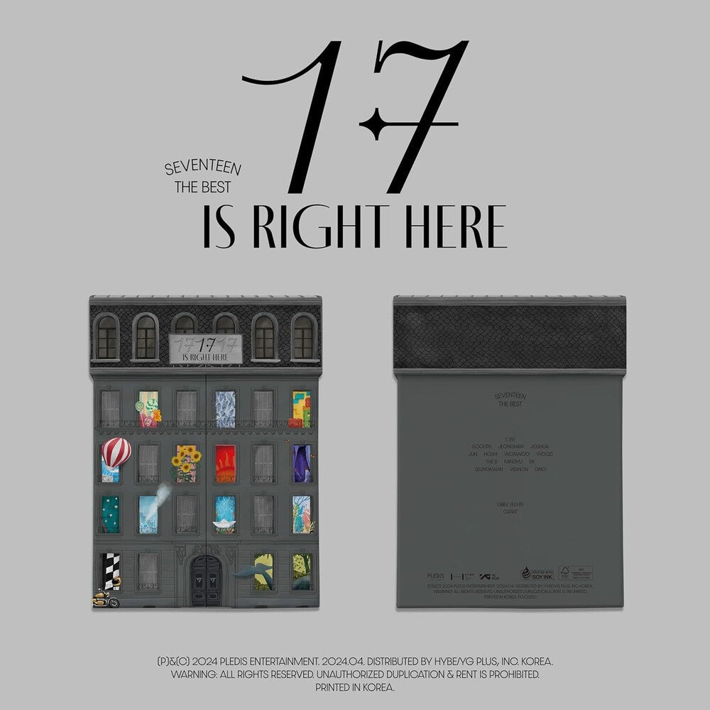 SEVENTEEN - Seventeen Best Album '17 Is Right Here' (Hear Ver) [CD]
