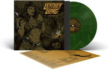 the album cover for Leather Lung - Graveside Grin [Colored Vinyl] (Grn) (Ofgv)