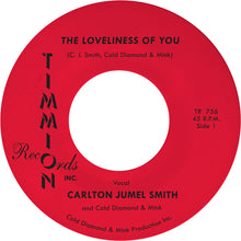 the album cover for Carlton Smith  Jumel / Cold Diamond & Mink - Loveliness Of You