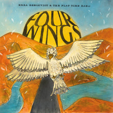 the album cover for Ebba Bergkvist  & The Flat Tire Band - Four Wings