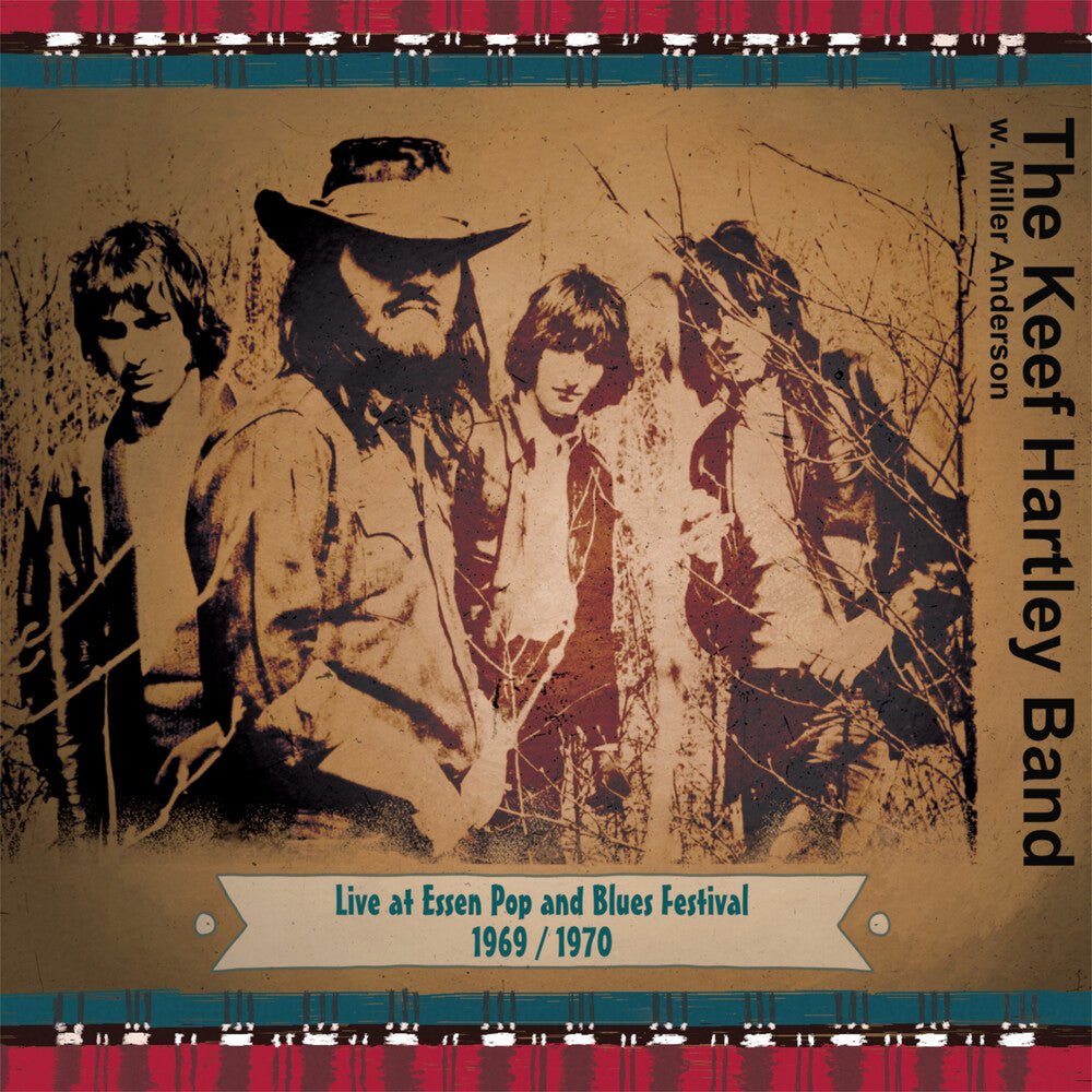 the album cover for Keef Hartley  / Anderson,Miller - Essen Pop And Blues Festival 1969 & 1970