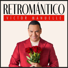 the album cover for Victor Manuelle - Retromantico [Clear Vinyl] (Gate) (Ofgv)